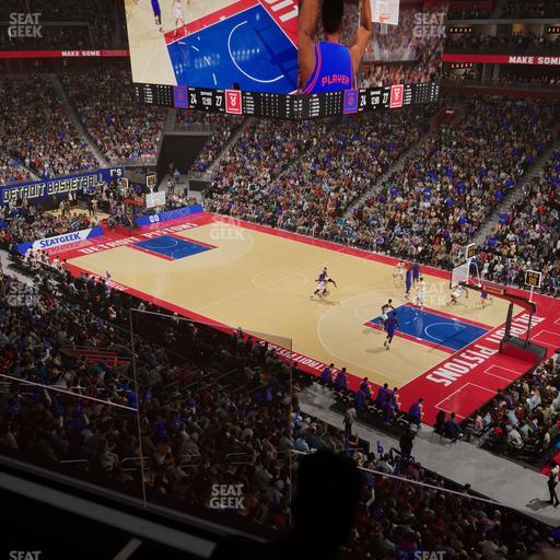 Little Caesars Arena - Section Suite 34 Seat View