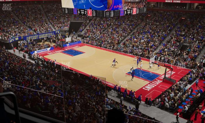 Little Caesars Arena - Section Suite 34 Seat View