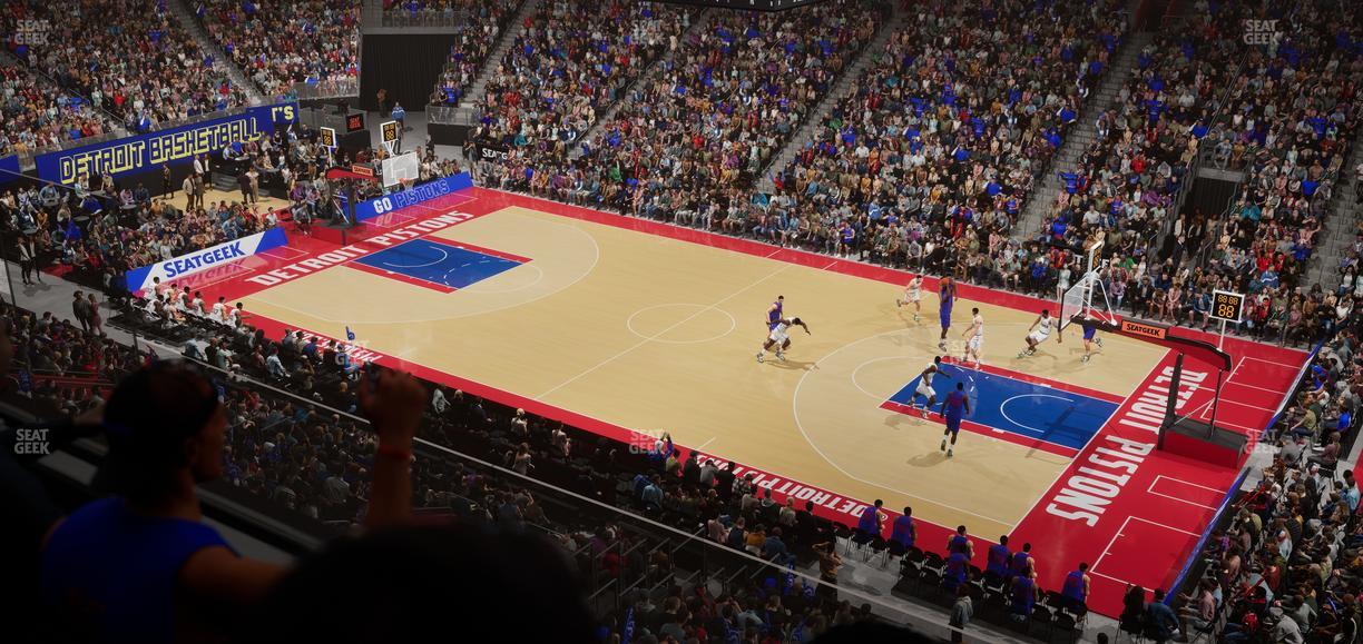 Little Caesars Arena - Section Suite 35 Seat View