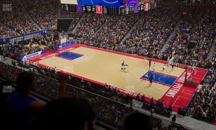 Little Caesars Arena - Section Suite 35 Seat View