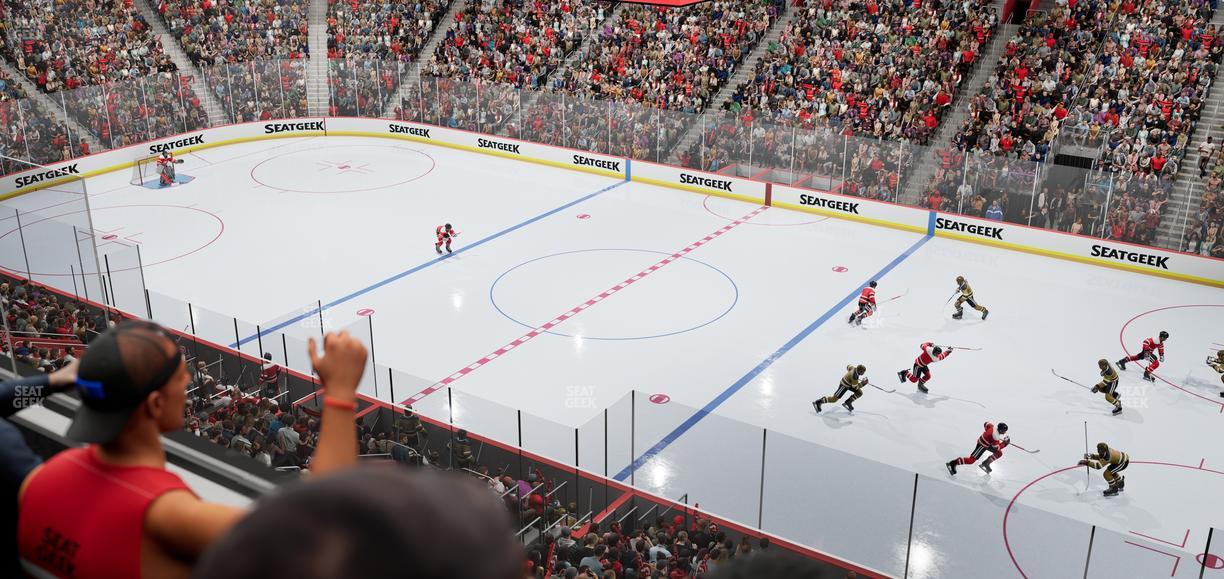 Little Caesars Arena - Section Suite 35 Seat View