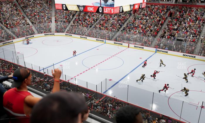 Little Caesars Arena - Section Suite 35 Seat View