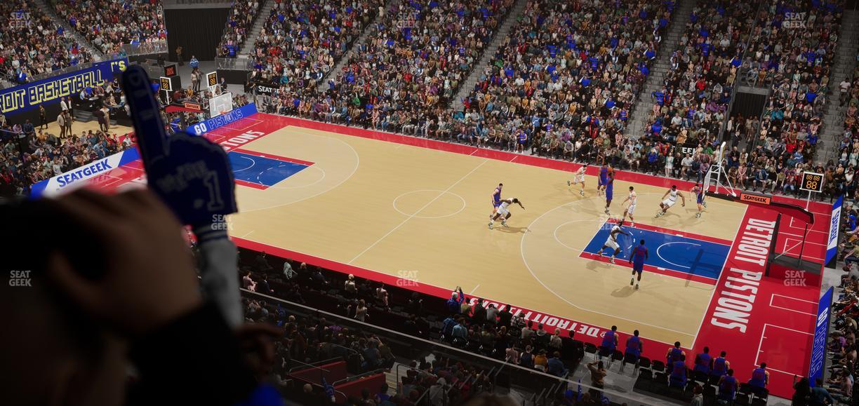 Little Caesars Arena - Section Suite 36 Seat View