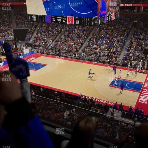 Little Caesars Arena - Section Suite 36 Seat View