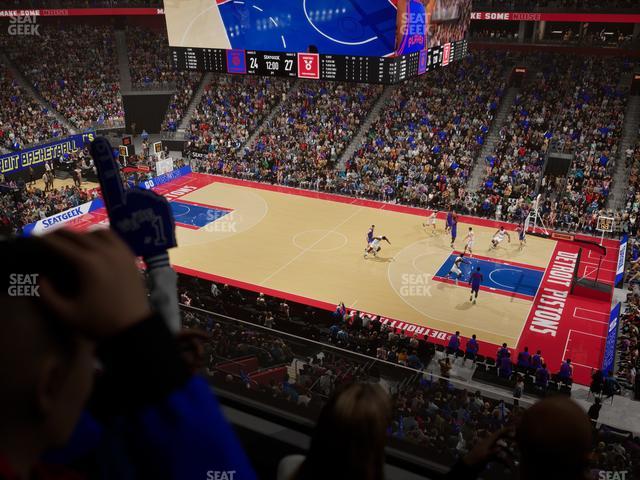 Little Caesars Arena - Section Suite 36 Seat View