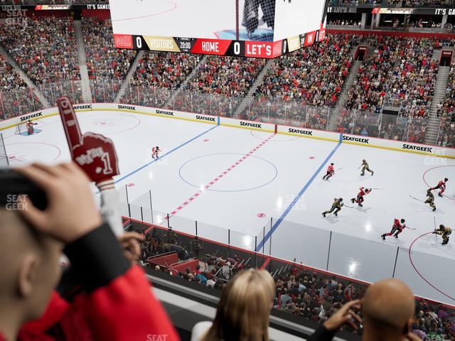 Little Caesars Arena - Section Suite 36 Seat View