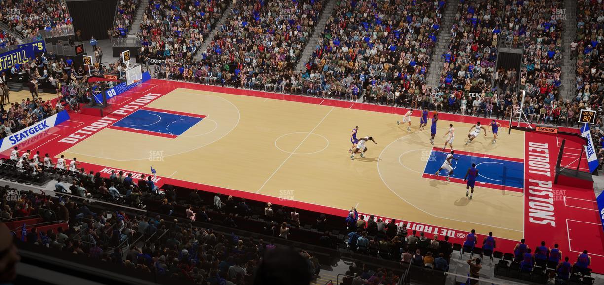 Little Caesars Arena - Section Suite 37 Seat View