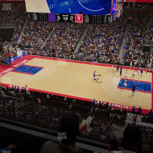 Little Caesars Arena - Section Suite 37 Seat View