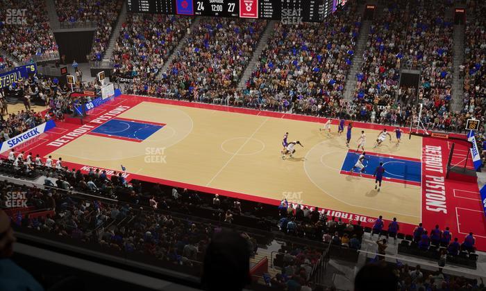 Little Caesars Arena - Section Suite 37 Seat View