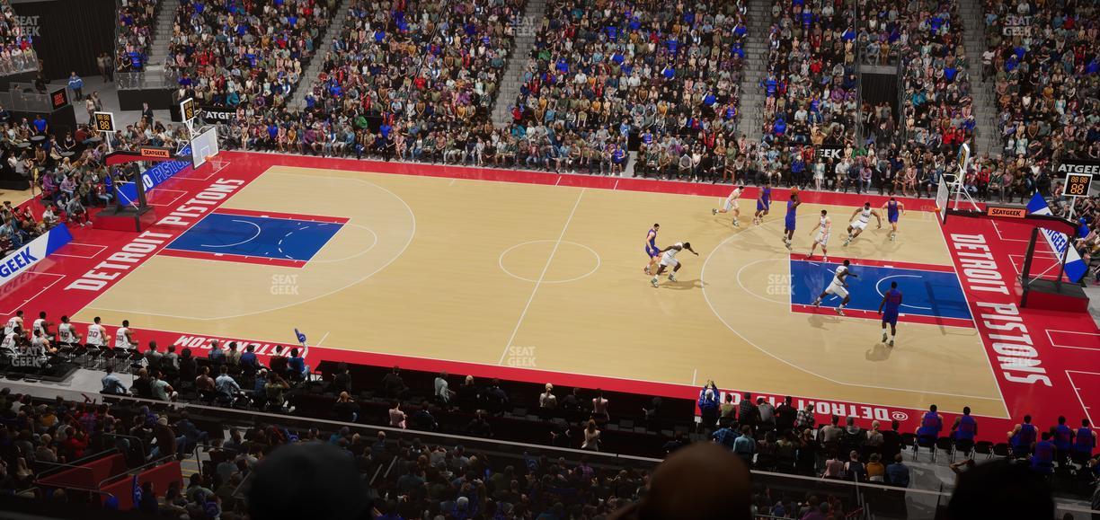 Little Caesars Arena - Section Suite 38 Seat View