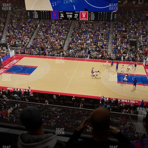 Little Caesars Arena - Section Suite 38 Seat View