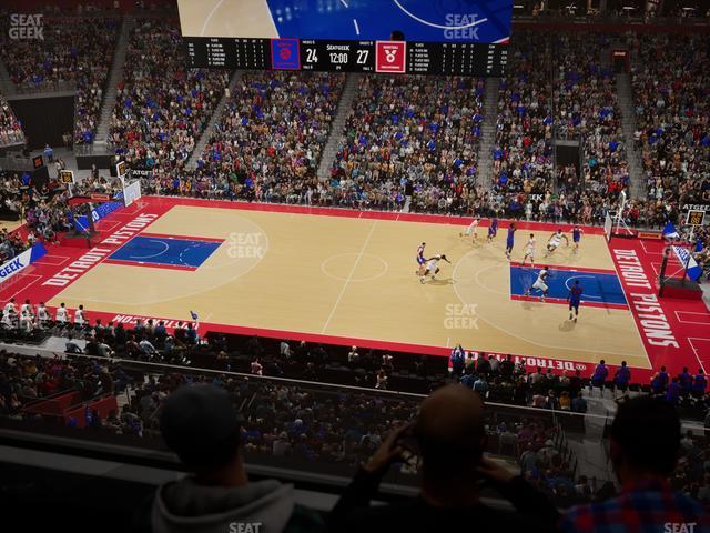 Little Caesars Arena - Section Suite 38 Seat View