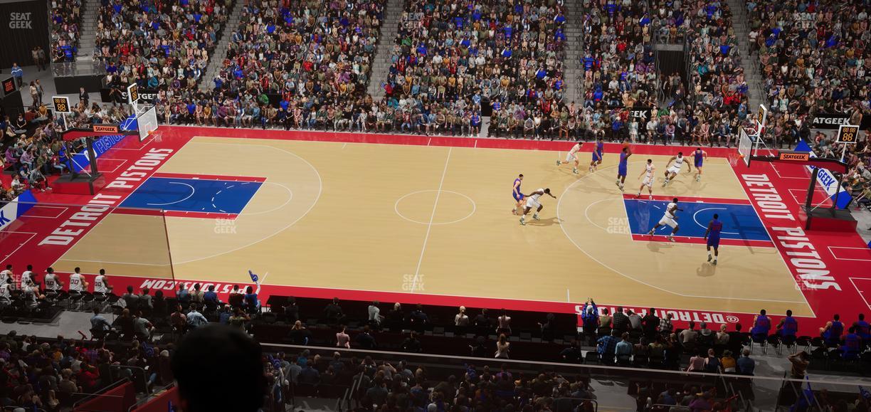 Little Caesars Arena - Section Suite 39 Seat View