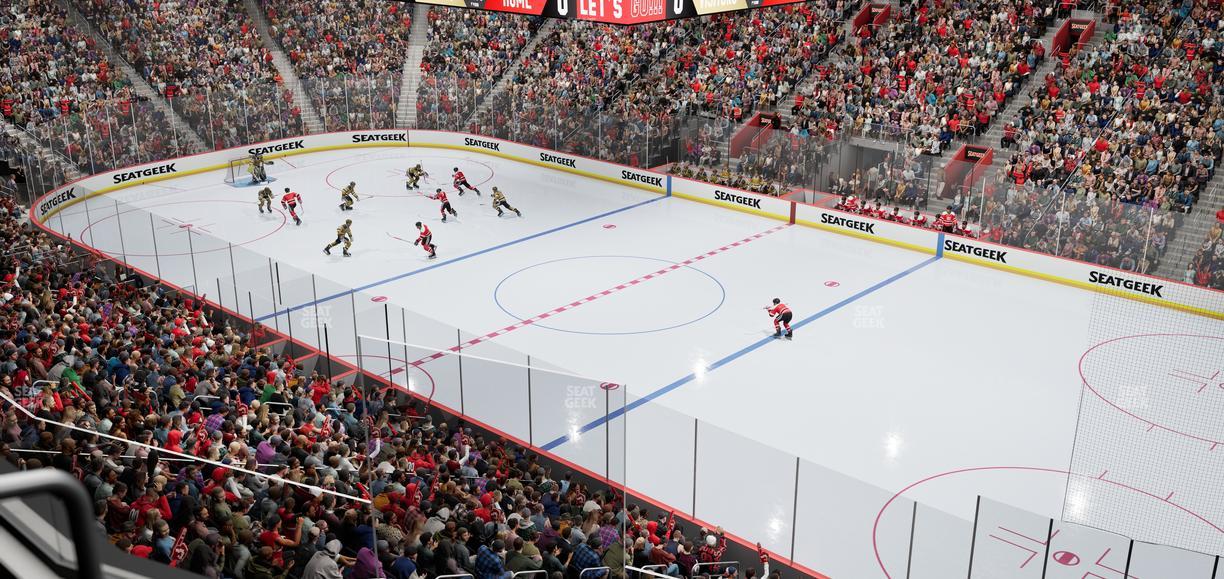 Little Caesars Arena - Section Suite 4 Seat View