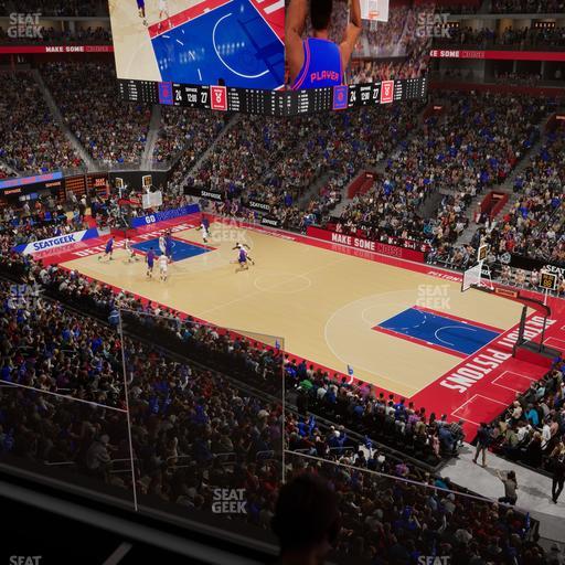 Little Caesars Arena - Section Suite 4 Seat View