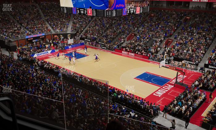 Little Caesars Arena - Section Suite 4 Seat View