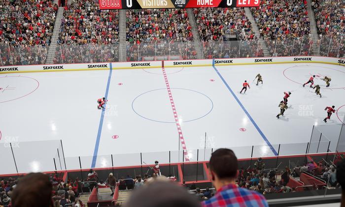 Little Caesars Arena - Section Suite 40 Seat View