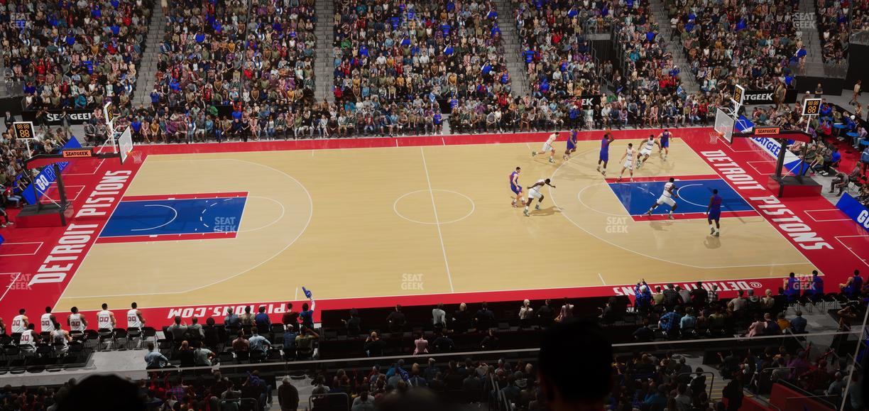 Little Caesars Arena - Section Suite 40 Seat View