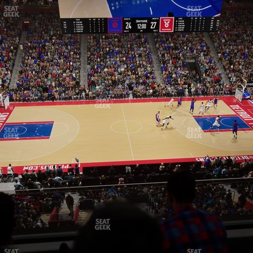 Little Caesars Arena - Section Suite 40 Seat View