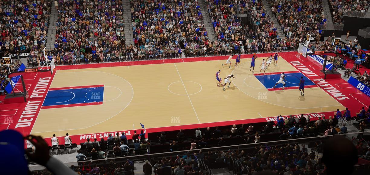 Little Caesars Arena - Section Suite 41 Seat View