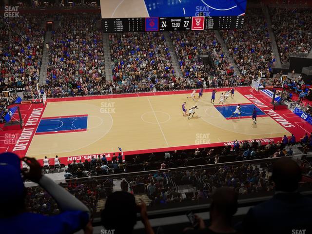 Little Caesars Arena - Section Suite 41 Seat View