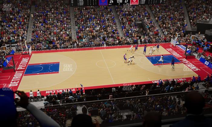 Little Caesars Arena - Section Suite 41 Seat View