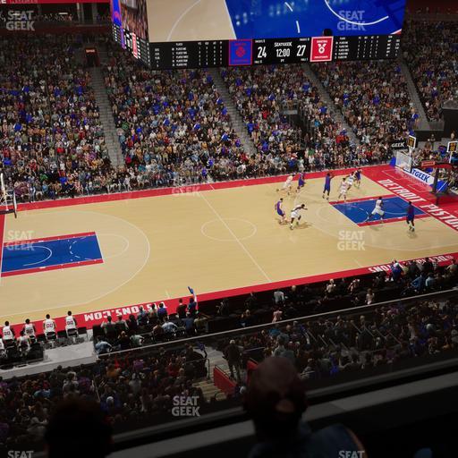 Little Caesars Arena - Section Suite 42 Seat View