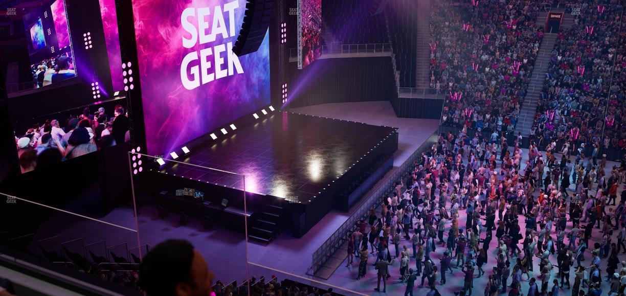 Little Caesars Arena - Section Suite 42 Seat View