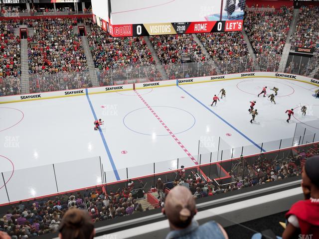 Little Caesars Arena - Section Suite 42 Seat View