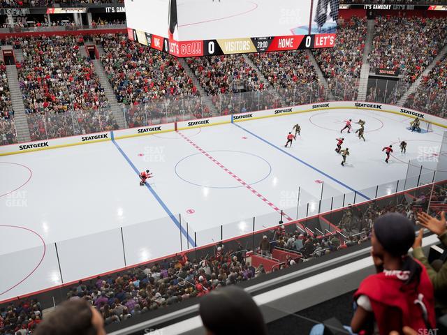 Little Caesars Arena - Section Suite 43 Seat View