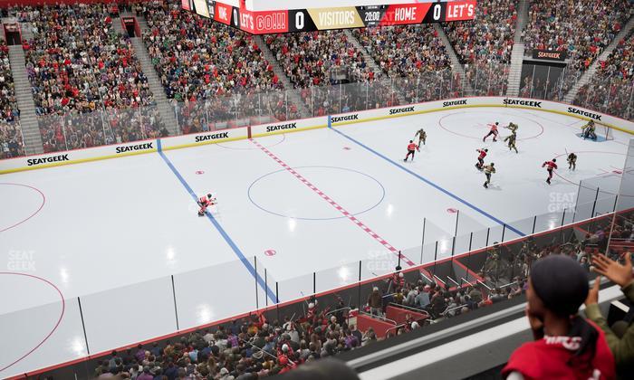 Little Caesars Arena - Section Suite 43 Seat View