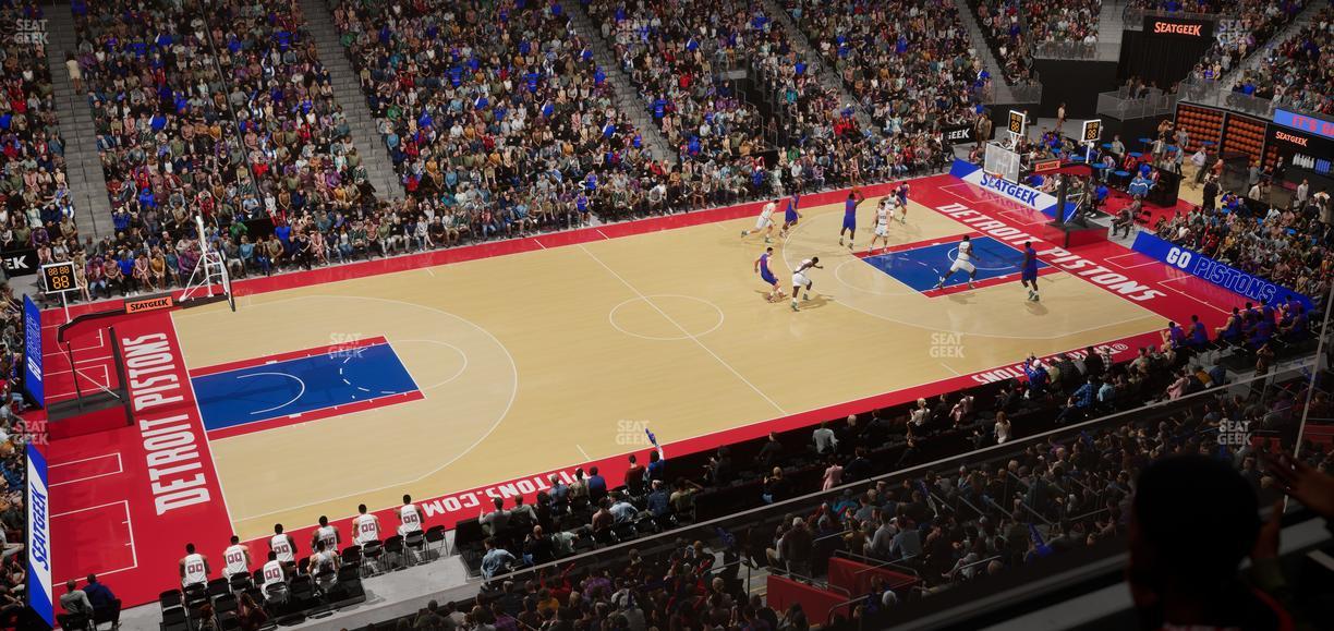 Little Caesars Arena - Section Suite 43 Seat View