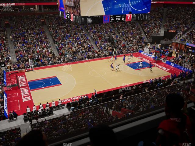 Little Caesars Arena - Section Suite 43 Seat View