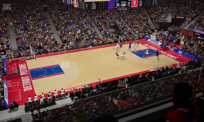 Little Caesars Arena - Section Suite 43 Seat View