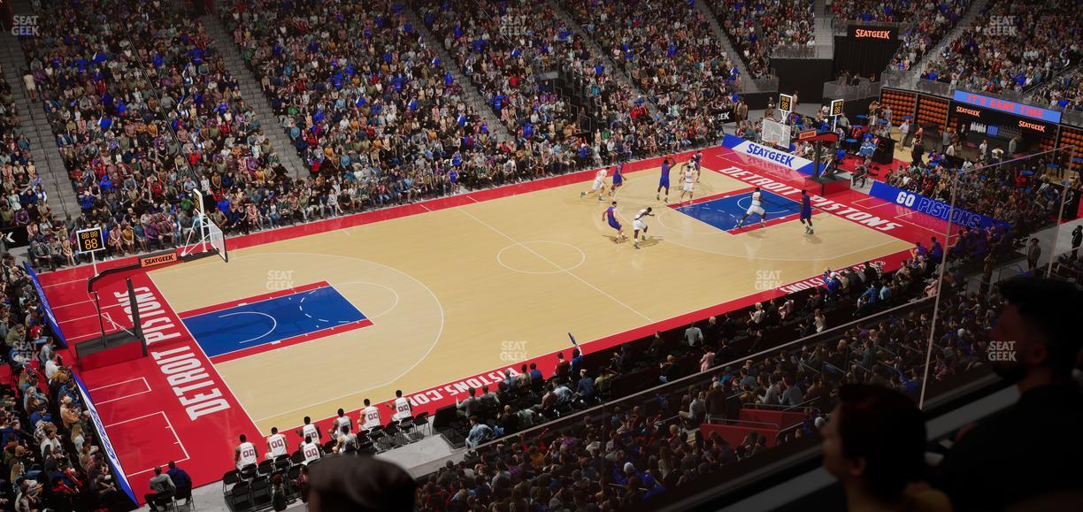 Little Caesars Arena - Section Suite 44 Seat View