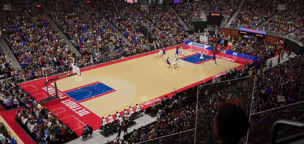 Little Caesars Arena - Section Suite 45 Seat View