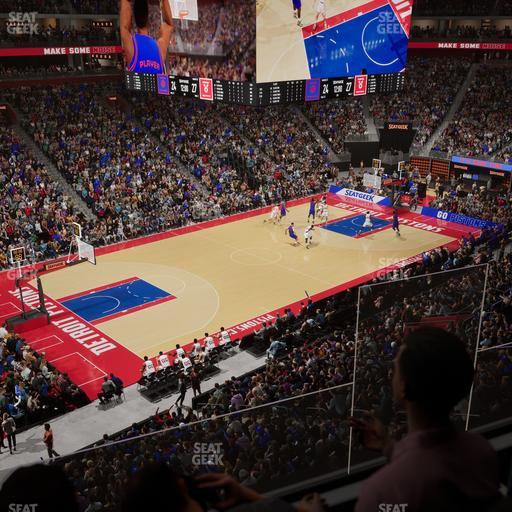 Little Caesars Arena - Section Suite 45 Seat View