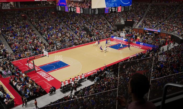 Little Caesars Arena - Section Suite 45 Seat View