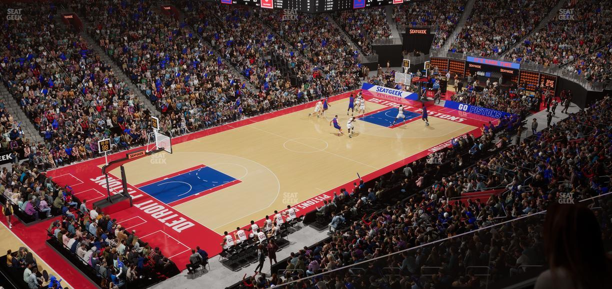 Little Caesars Arena - Section Suite 46 Seat View