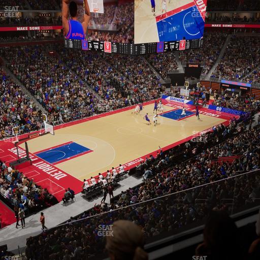 Little Caesars Arena - Section Suite 46 Seat View