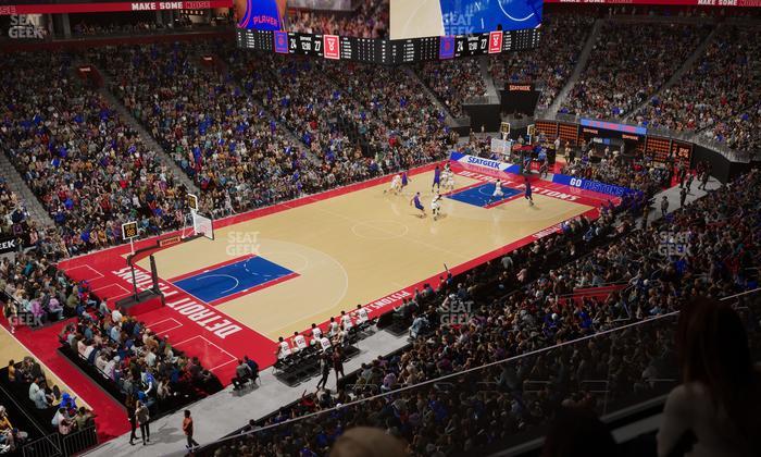 Little Caesars Arena - Section Suite 46 Seat View