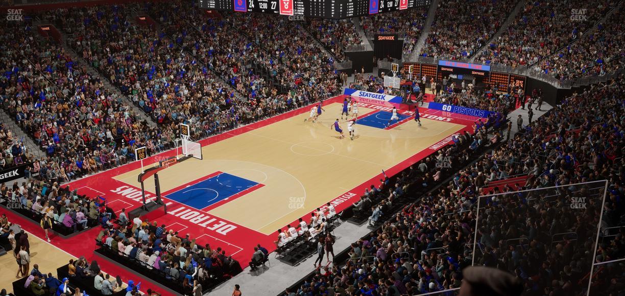 Little Caesars Arena - Section Suite 47 Seat View