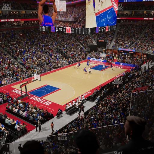 Little Caesars Arena - Section Suite 47 Seat View