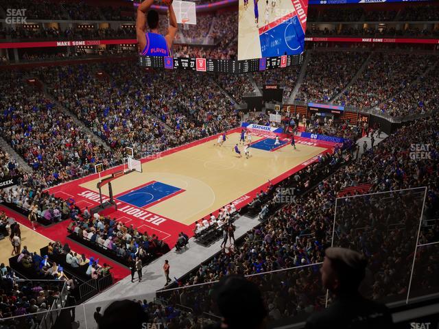 Little Caesars Arena - Section Suite 47 Seat View