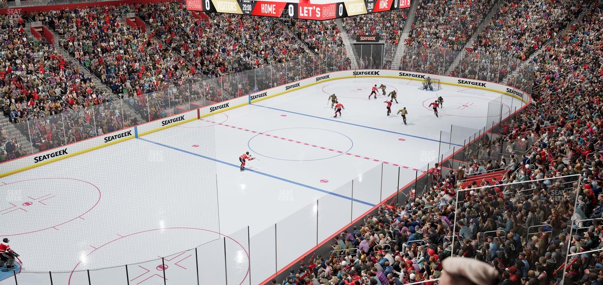 Little Caesars Arena - Section Suite 47 Seat View