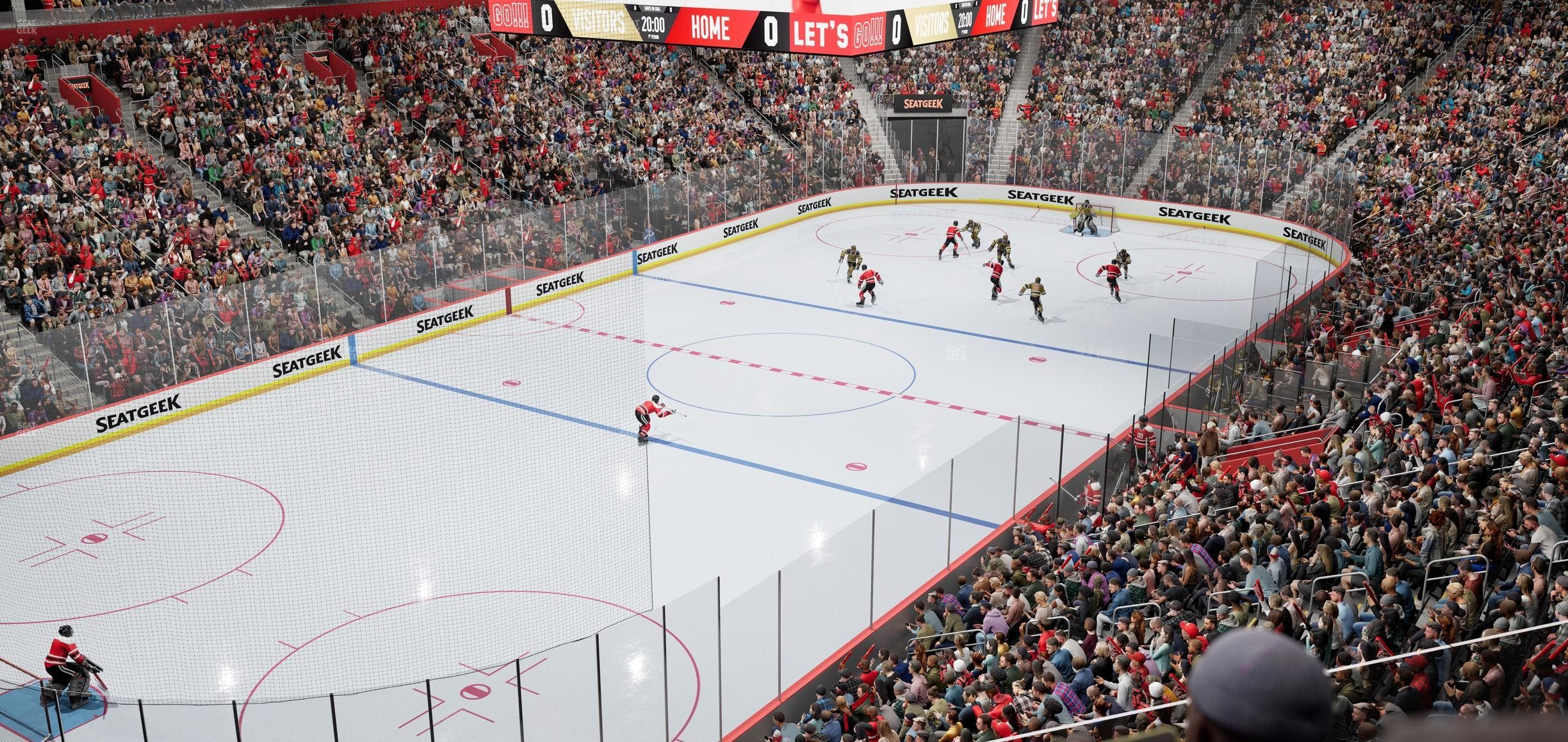 Little Caesars Arena - Section Suite 48 Seat View