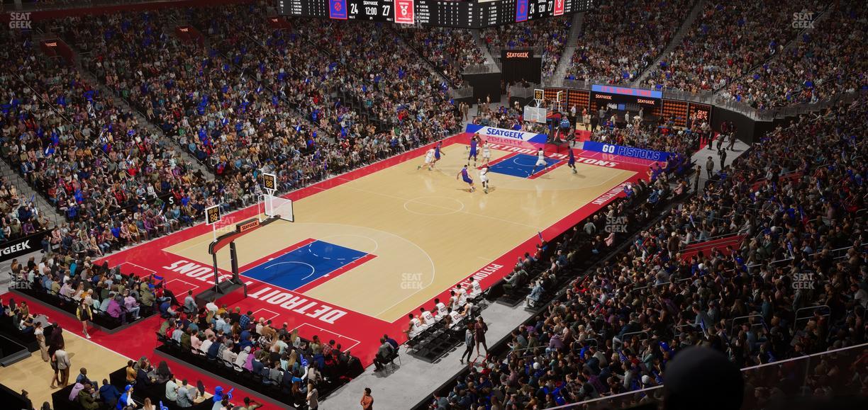 Little Caesars Arena - Section Suite 48 Seat View