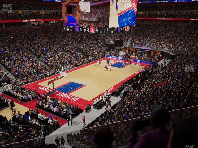 Little Caesars Arena - Section Suite 48 Seat View