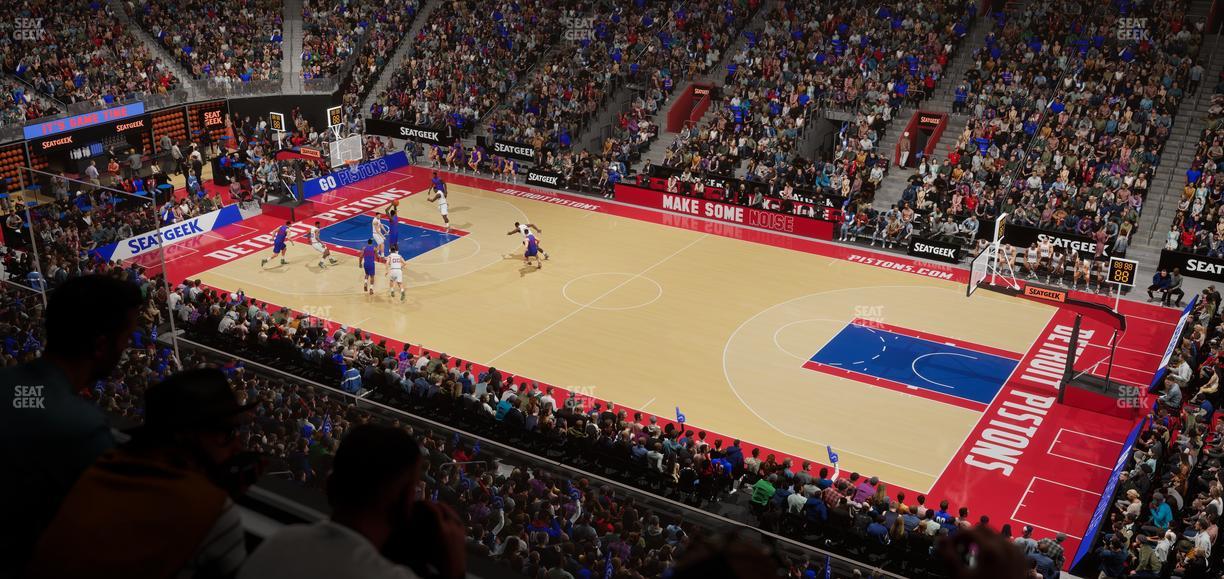 Little Caesars Arena - Section Suite 5 Seat View