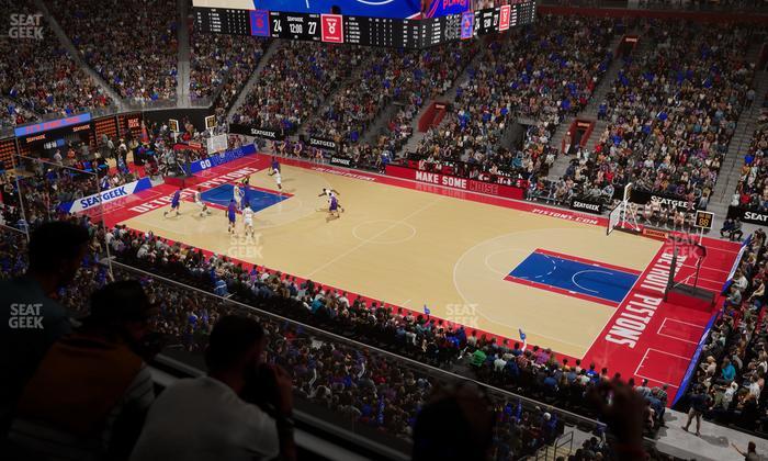 Little Caesars Arena - Section Suite 5 Seat View